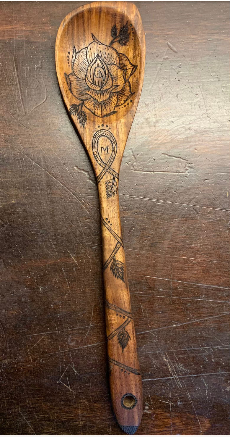 Custom Wood Burned Piece