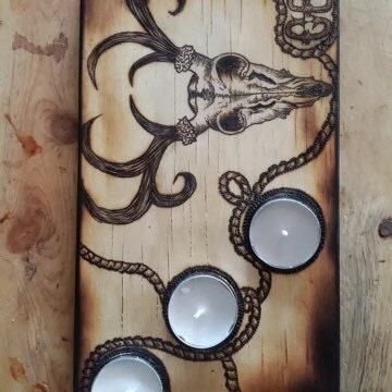 Custom candle holders, Made to order!